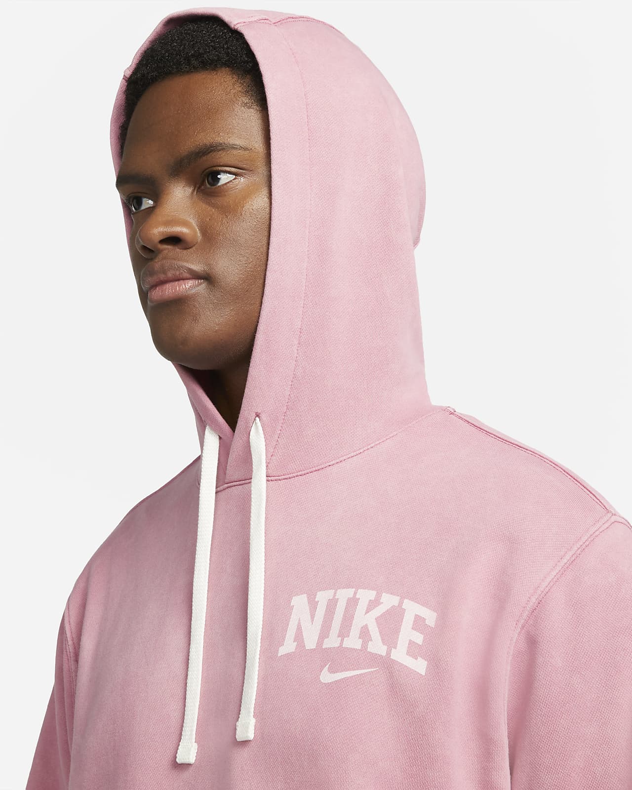 nike mens hoodie pink