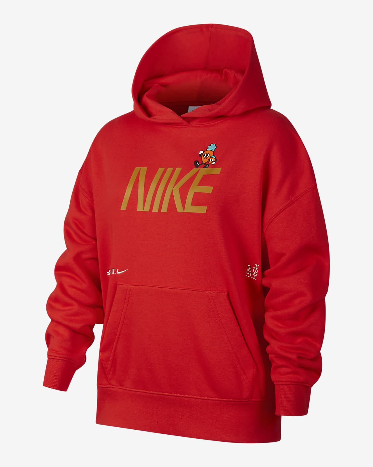 Nike Sportswear Fleece Genç Çocuk Kapüşonlu Sweatshirt'ü