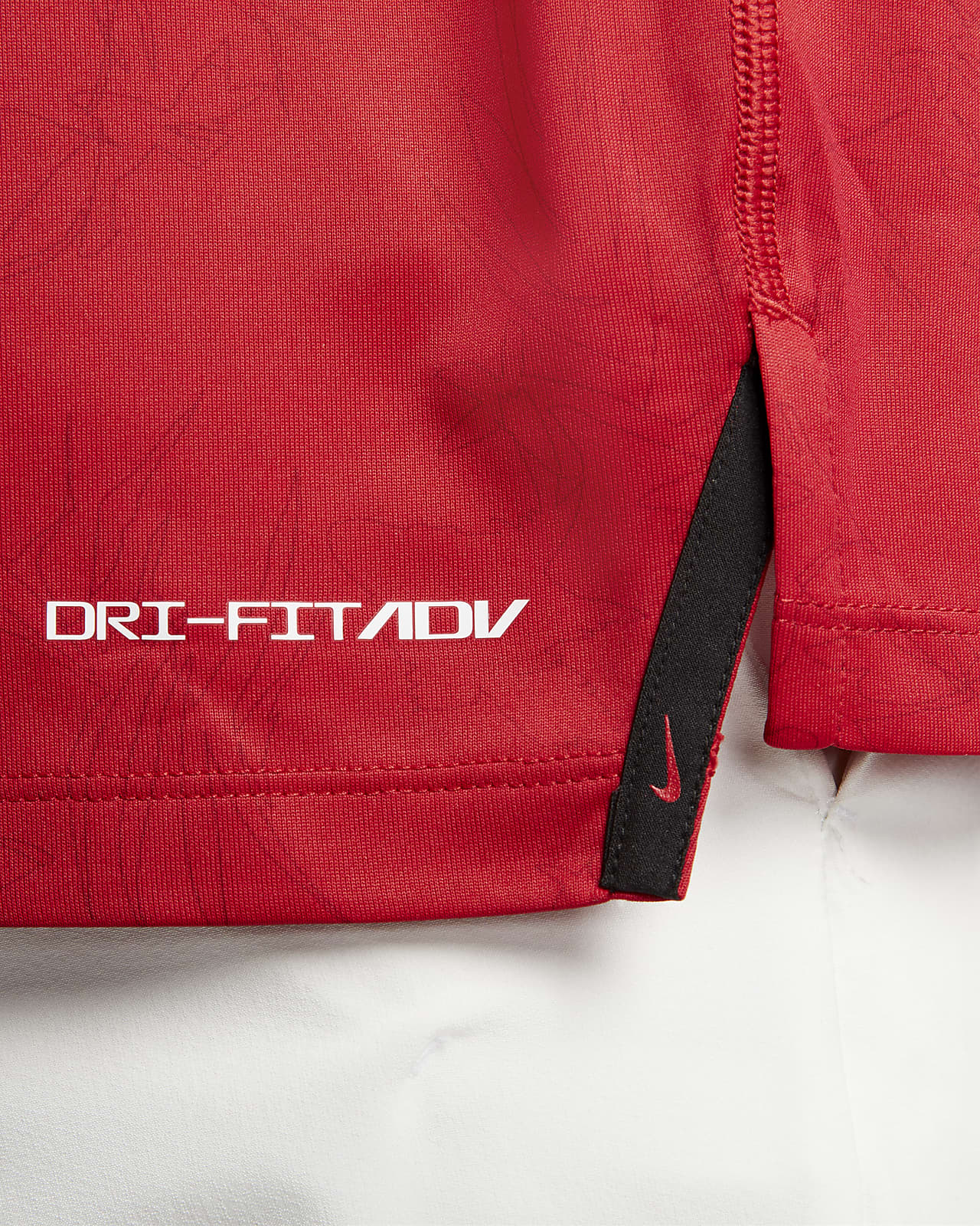 Nike Dri-FIT Yoga Layer Top Burgundy - Whirlwind Sports