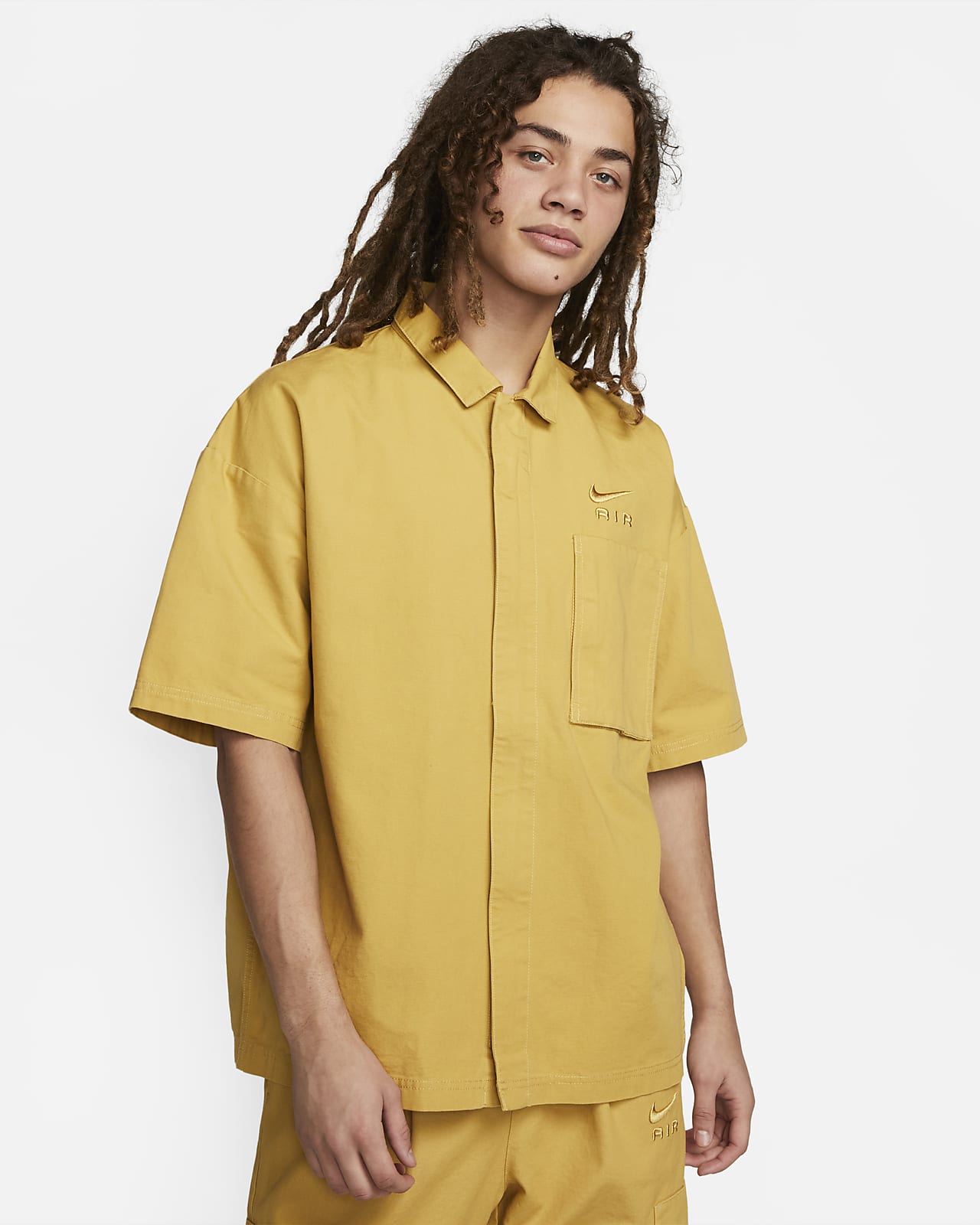 Nike Sportswear Air Men's Woven OverShirt Top. Nike GB