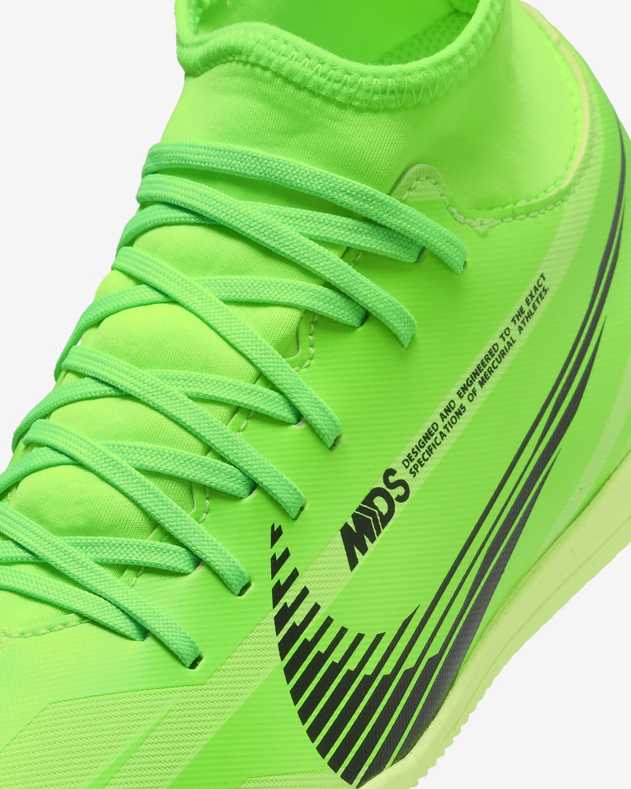 Green on sale football shoes