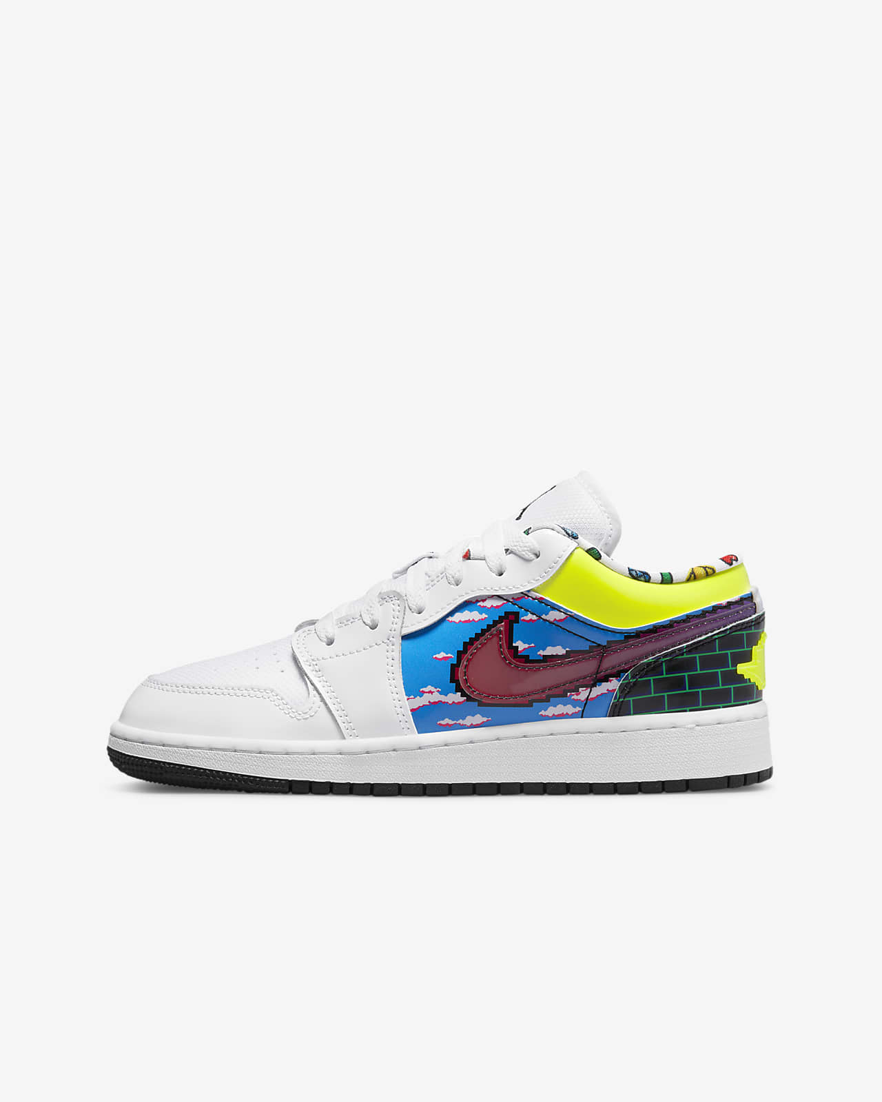 Calzado para niños grandes Air Jordan 1 Low. Nike MX