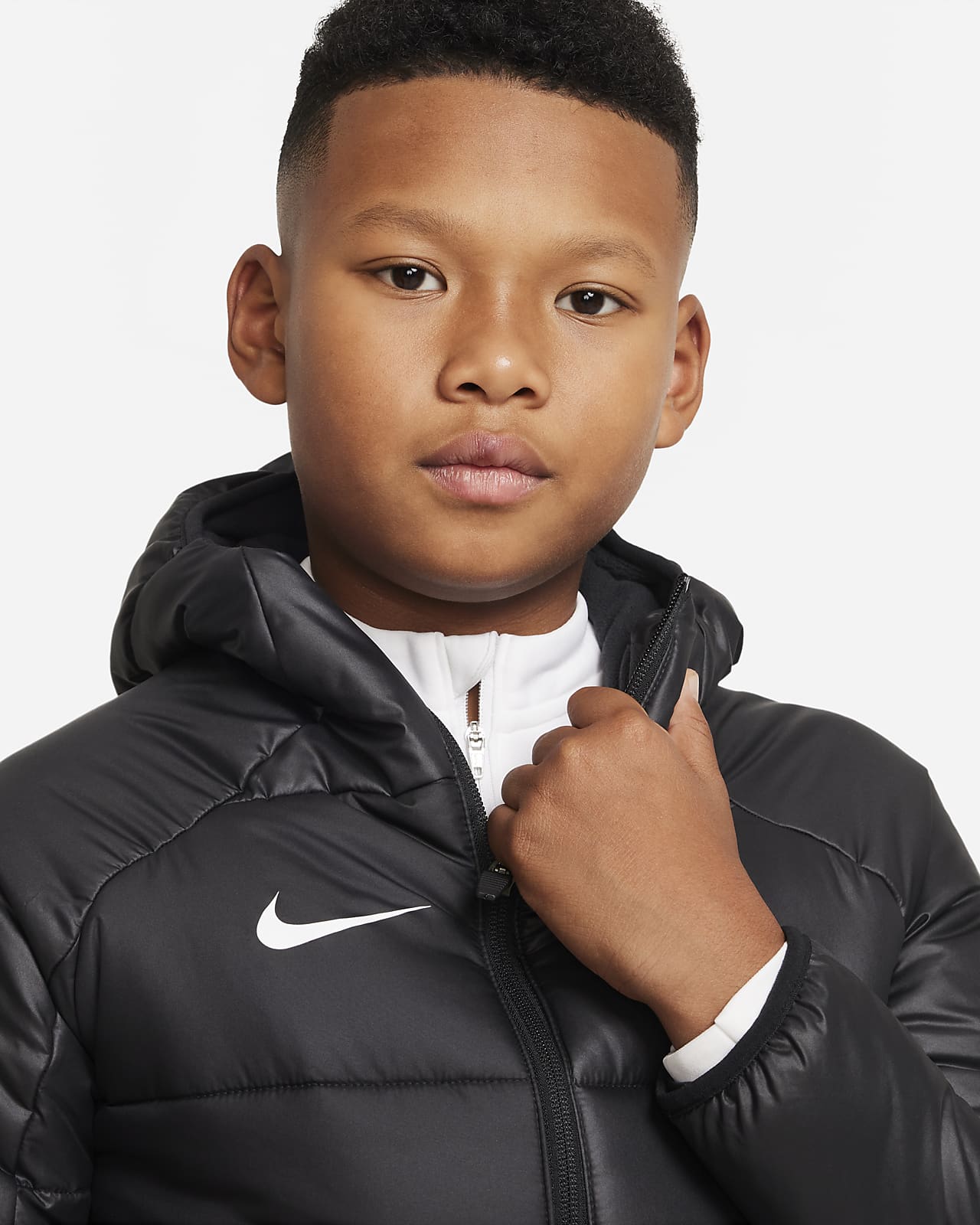 Nike Therma-FIT Academy Pro Nike 2-in-1 Soccer Jacket. JP Kids\' Big Insulated
