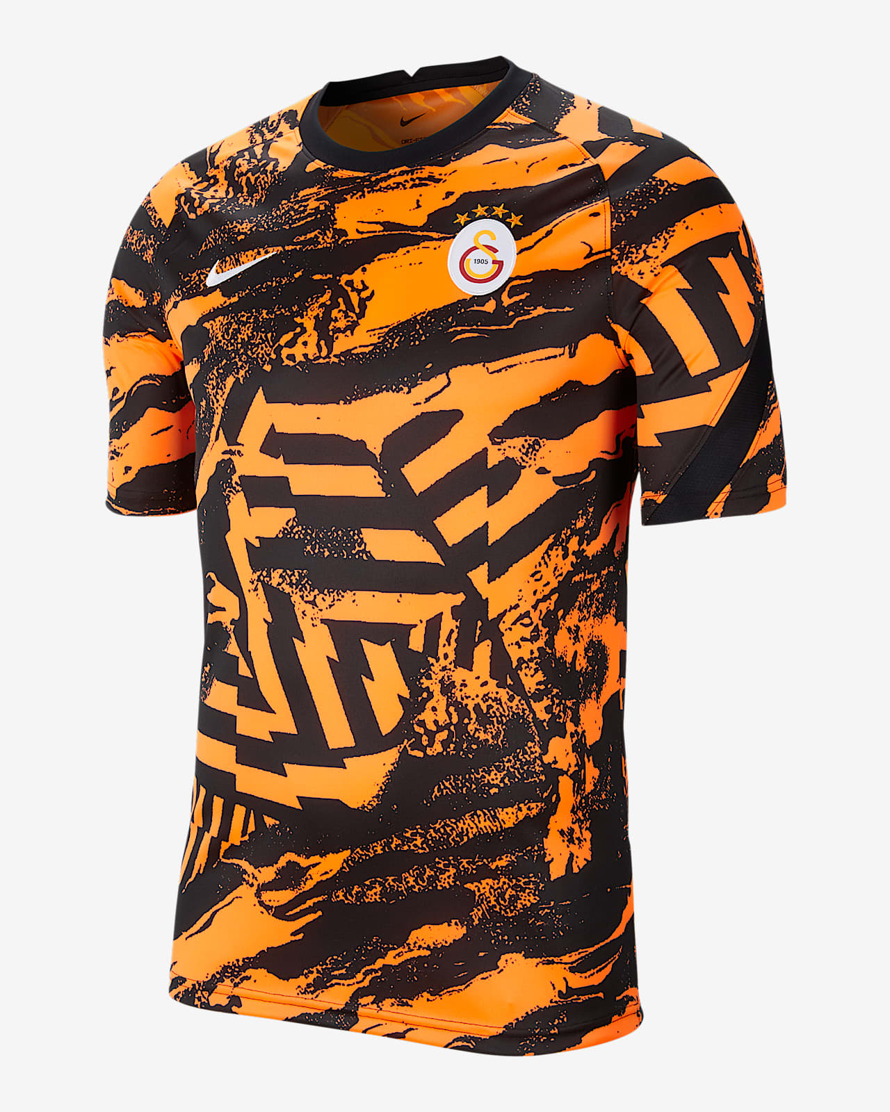Galatasaray Men's Pre-Match Short-Sleeve Football Top. Nike LU