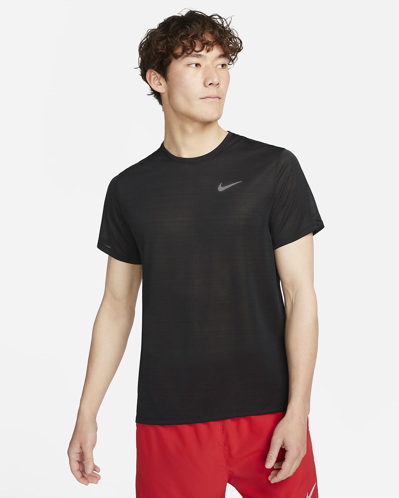 Nike Dri-FIT Miler 男款短袖跑步上衣