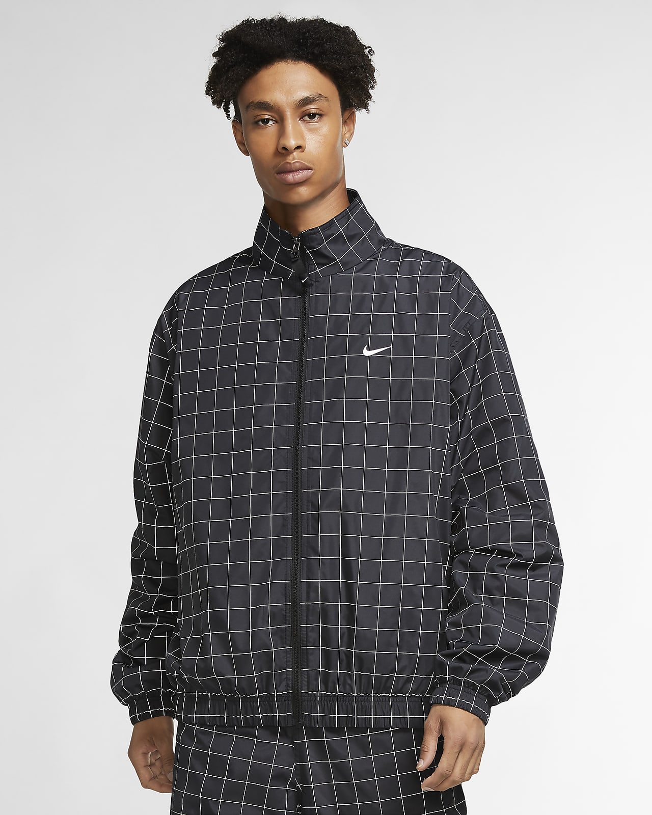 checkered nike tracksuit