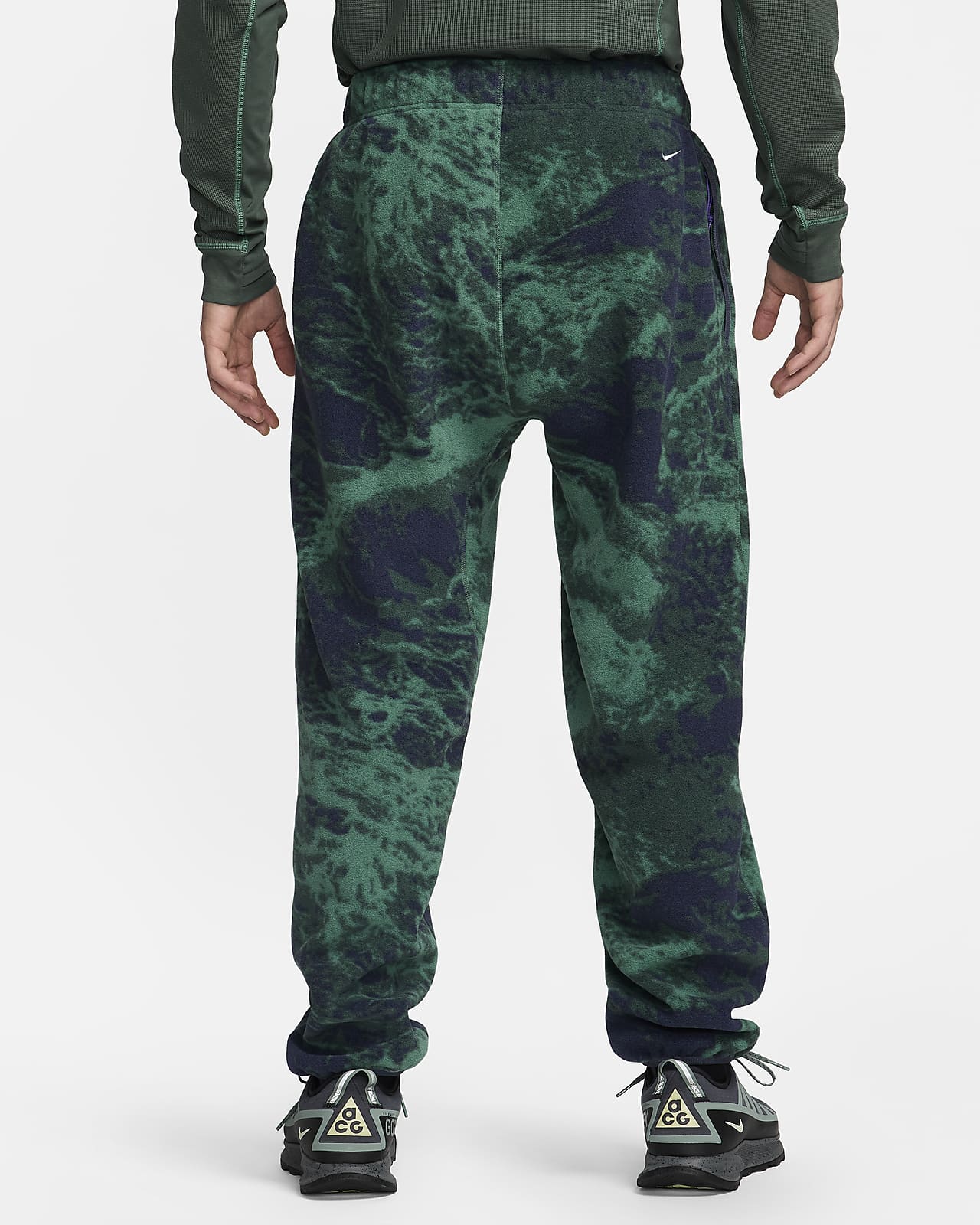 Nike ACG 'Wolf Tree' Men's All-Over Print Trousers. Nike LU