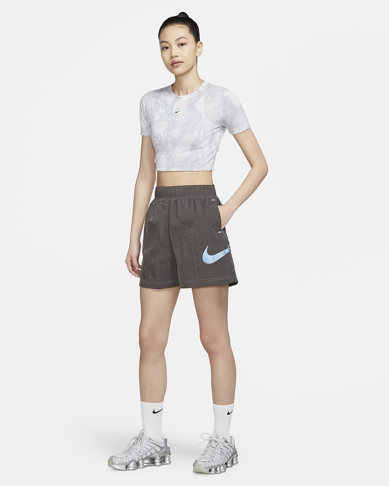 sportswear swoosh woven shorts nike