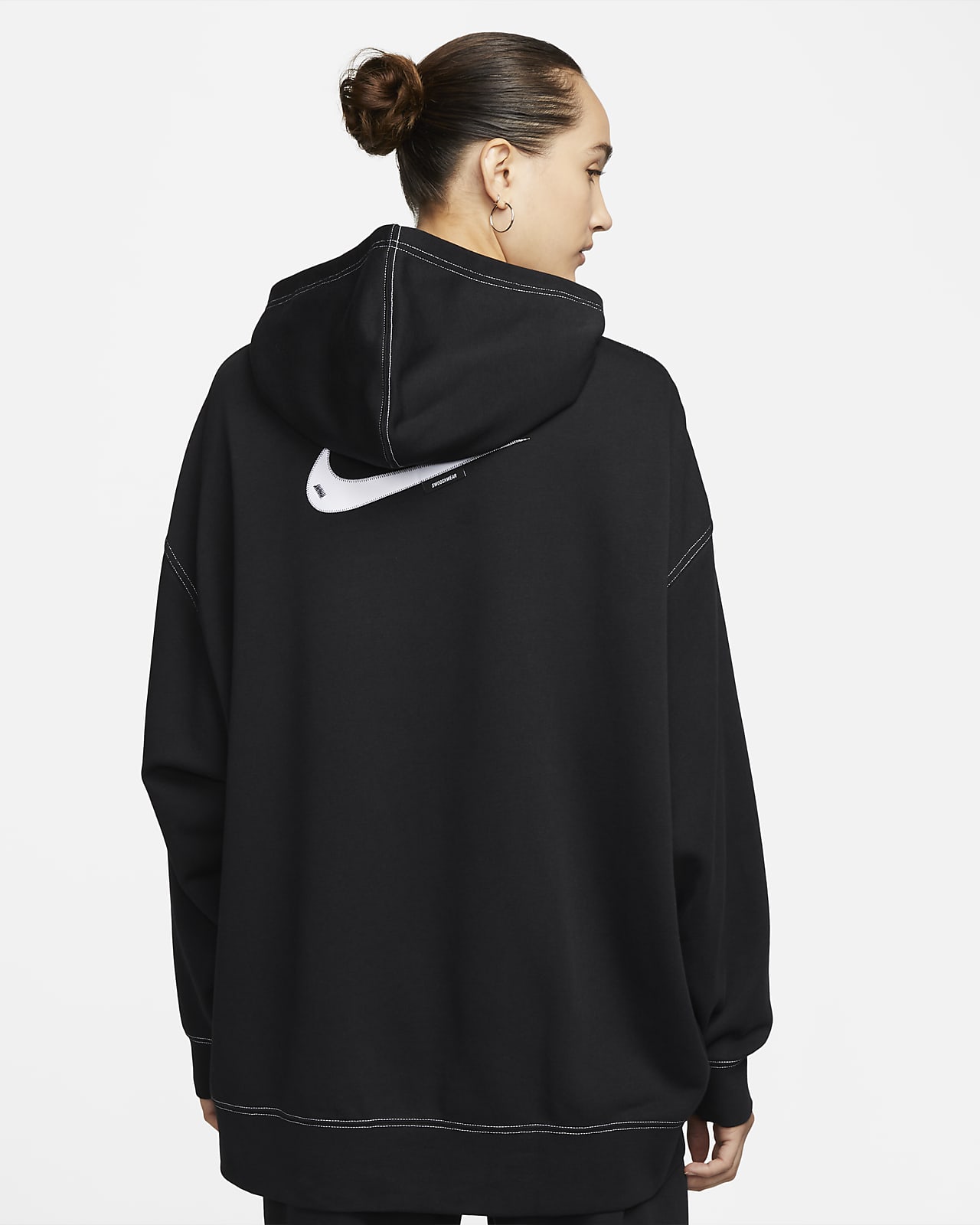 Nike Sportswear Swoosh Sudadera con oversize. Nike ES