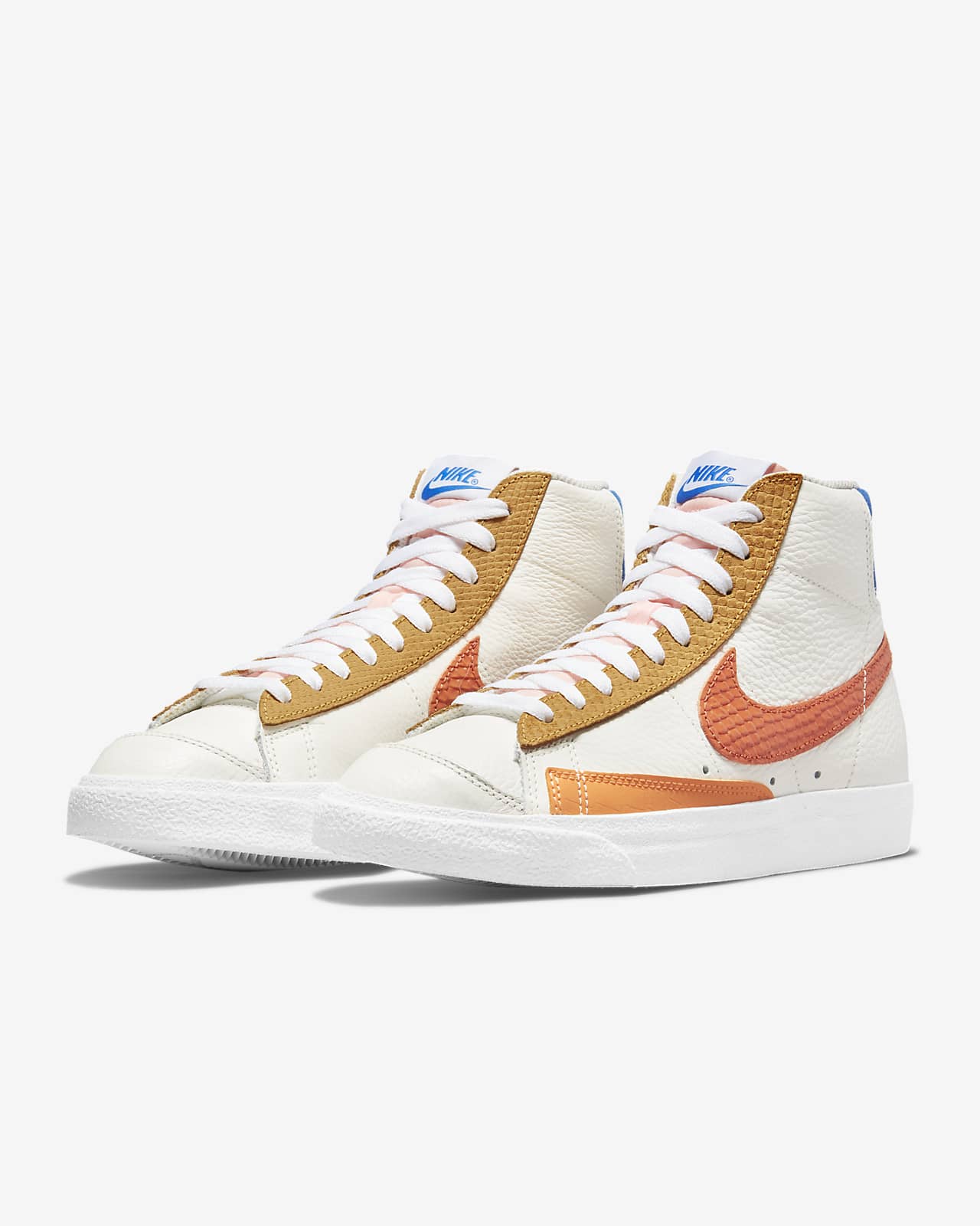 nike mid 77 orange