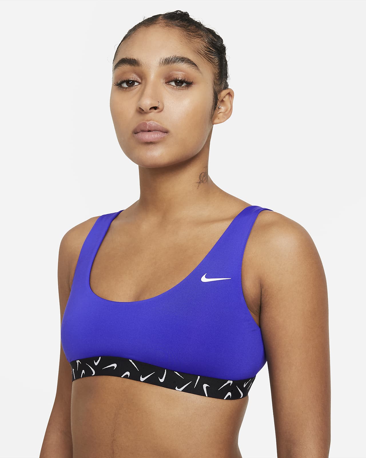 Nike Women's Scoop-Neck Bikini Top 