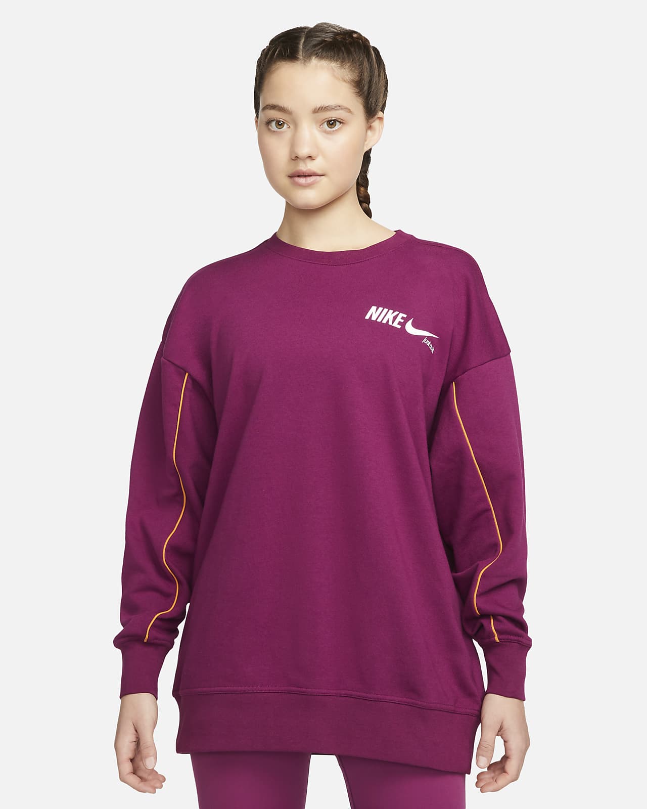 nike dri fit women's sweatshirt