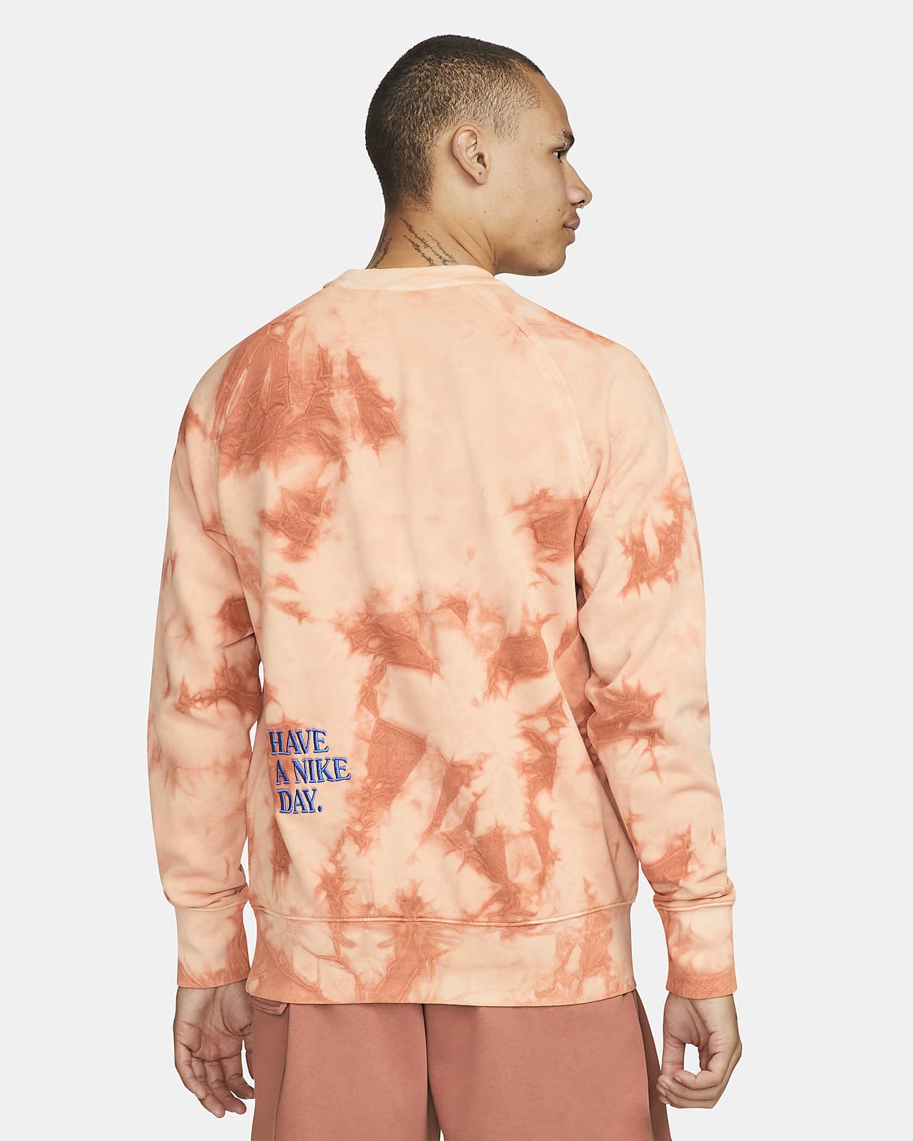 Sudadera Nike Sportswear Naranja Hombre