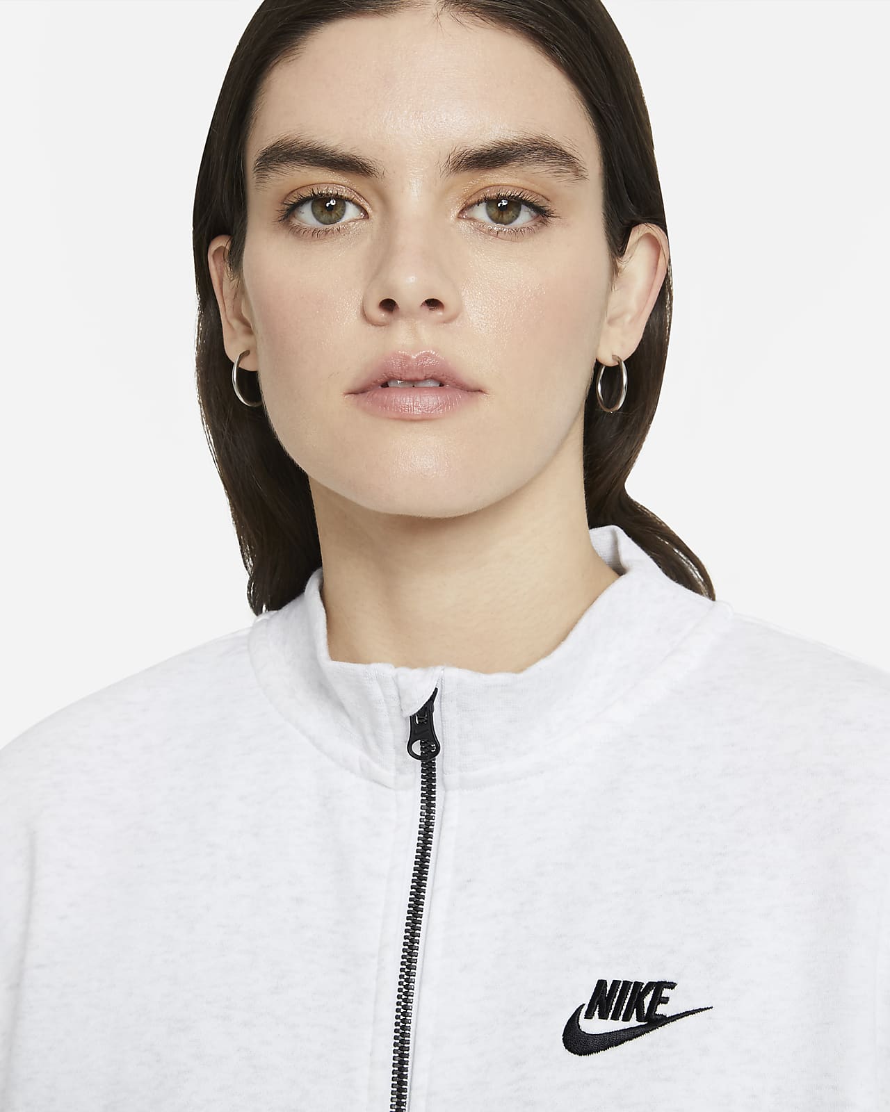 nike fleece cardigan
