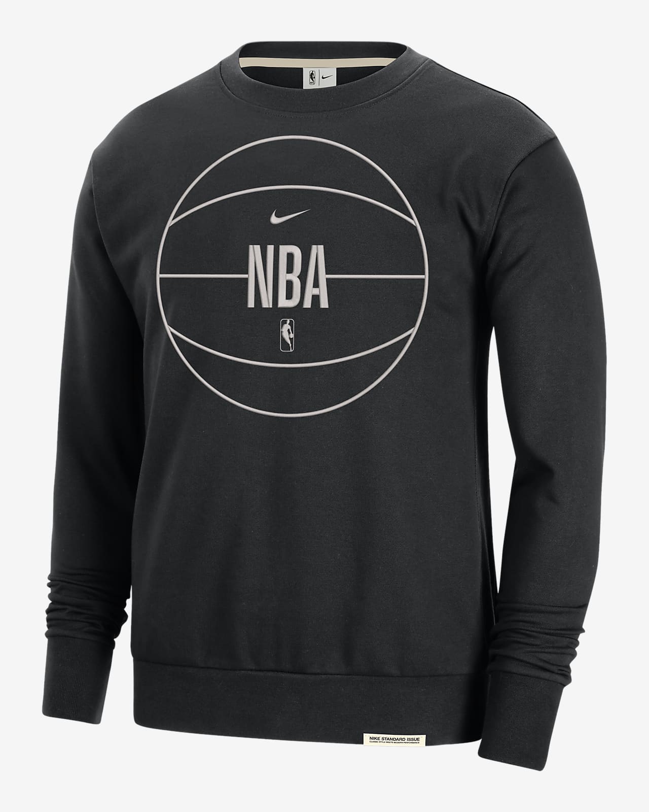 Team 31 Standard Issue Nike NBA-sweatshirt met ronde hals en Dri-FIT voor heren