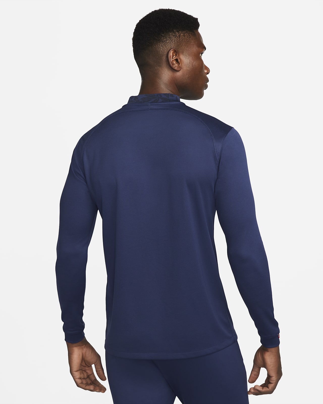 FFF 2022/23 Stadium Home Men's Nike Dri-FIT Long-Sleeve Football Shirt ...