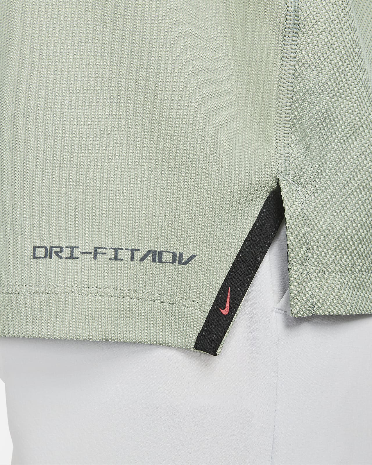 nike men's tiger woods thin stripe zonal cooling golf polo