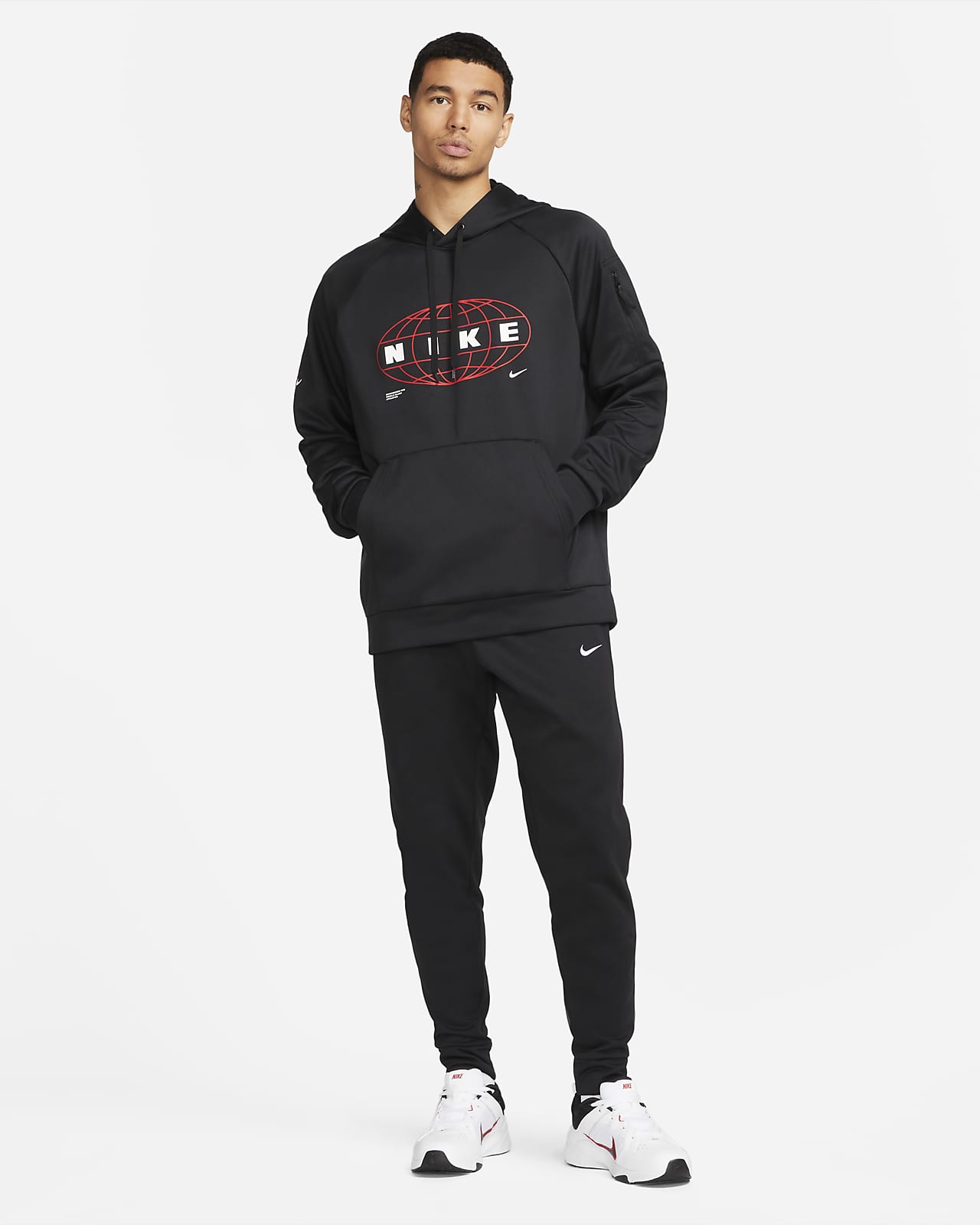 Nike Therma-FIT Men's Pullover Fitness Hoodie. Nike AT