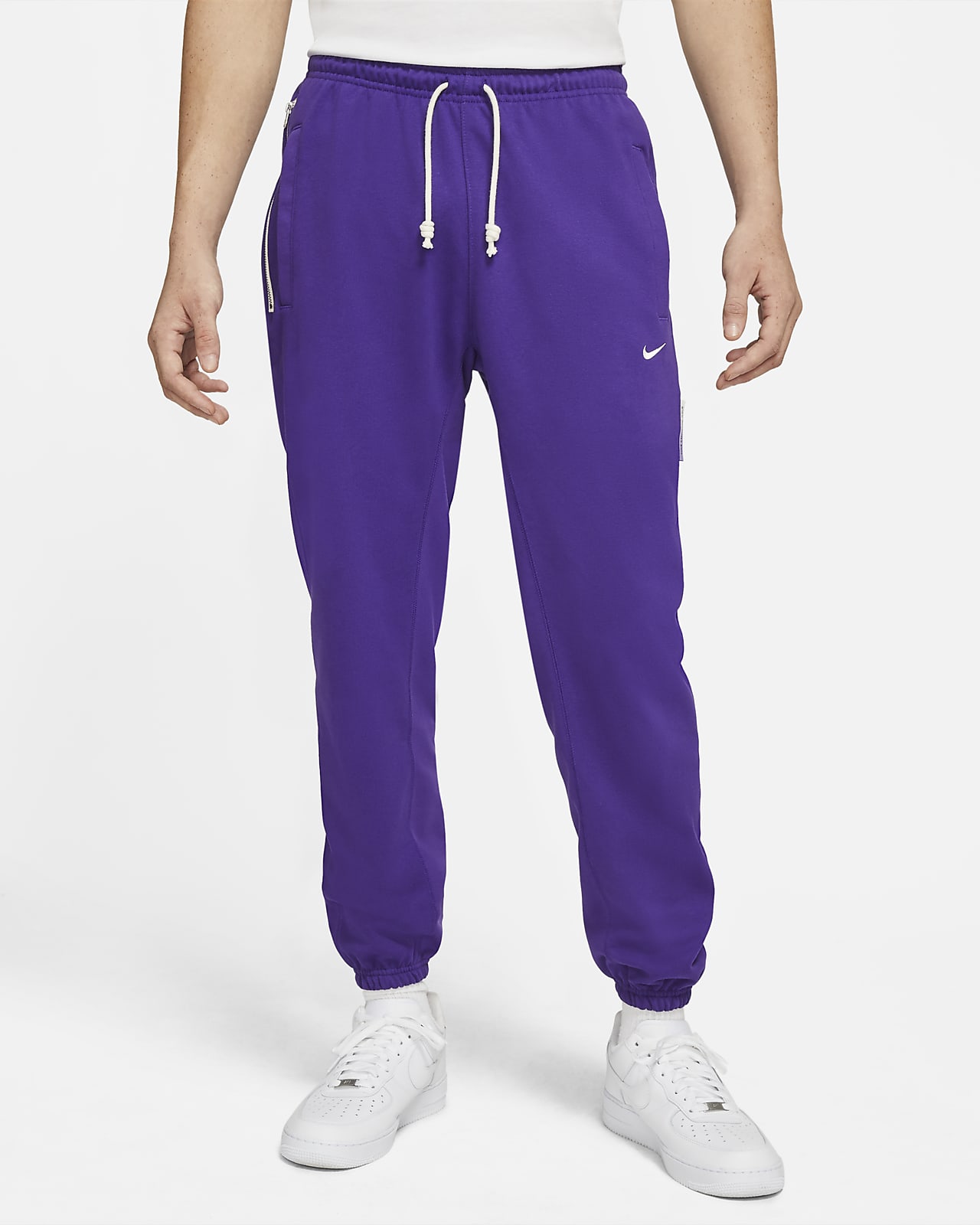 nike purple track pants