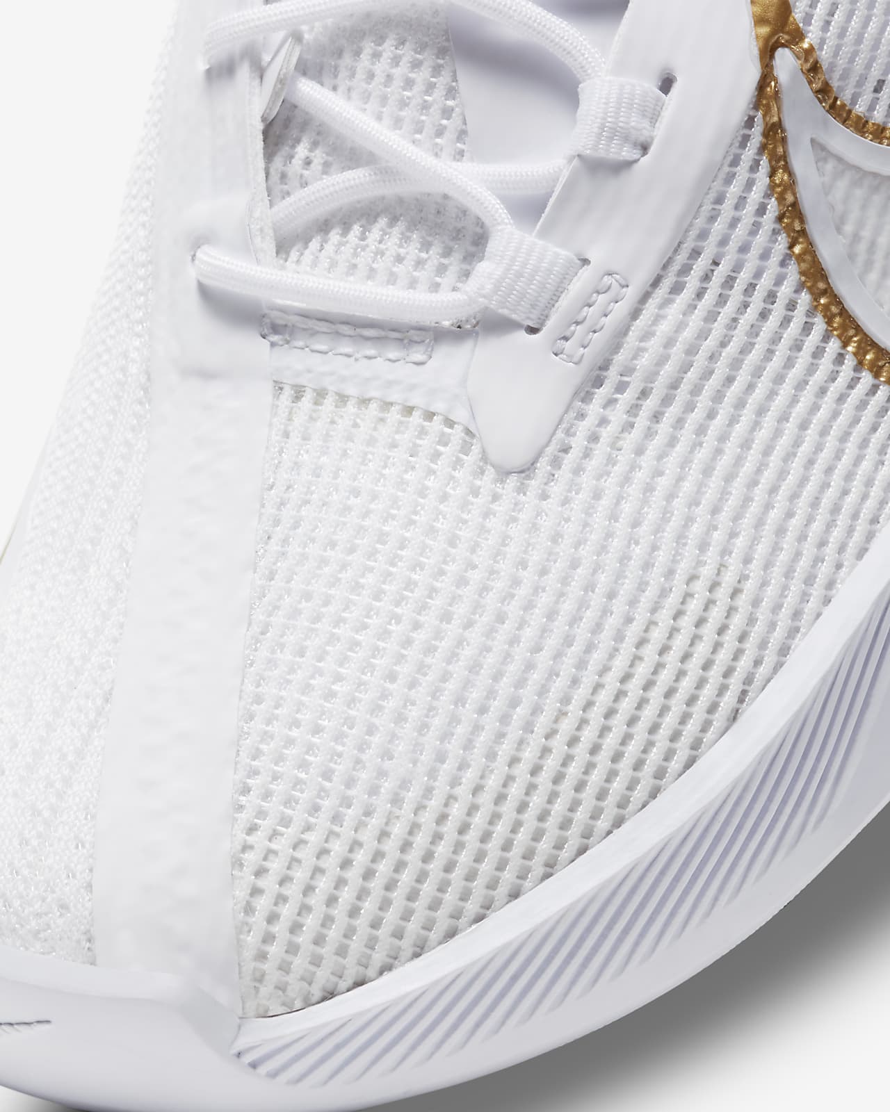 nike metcon women's white and gold