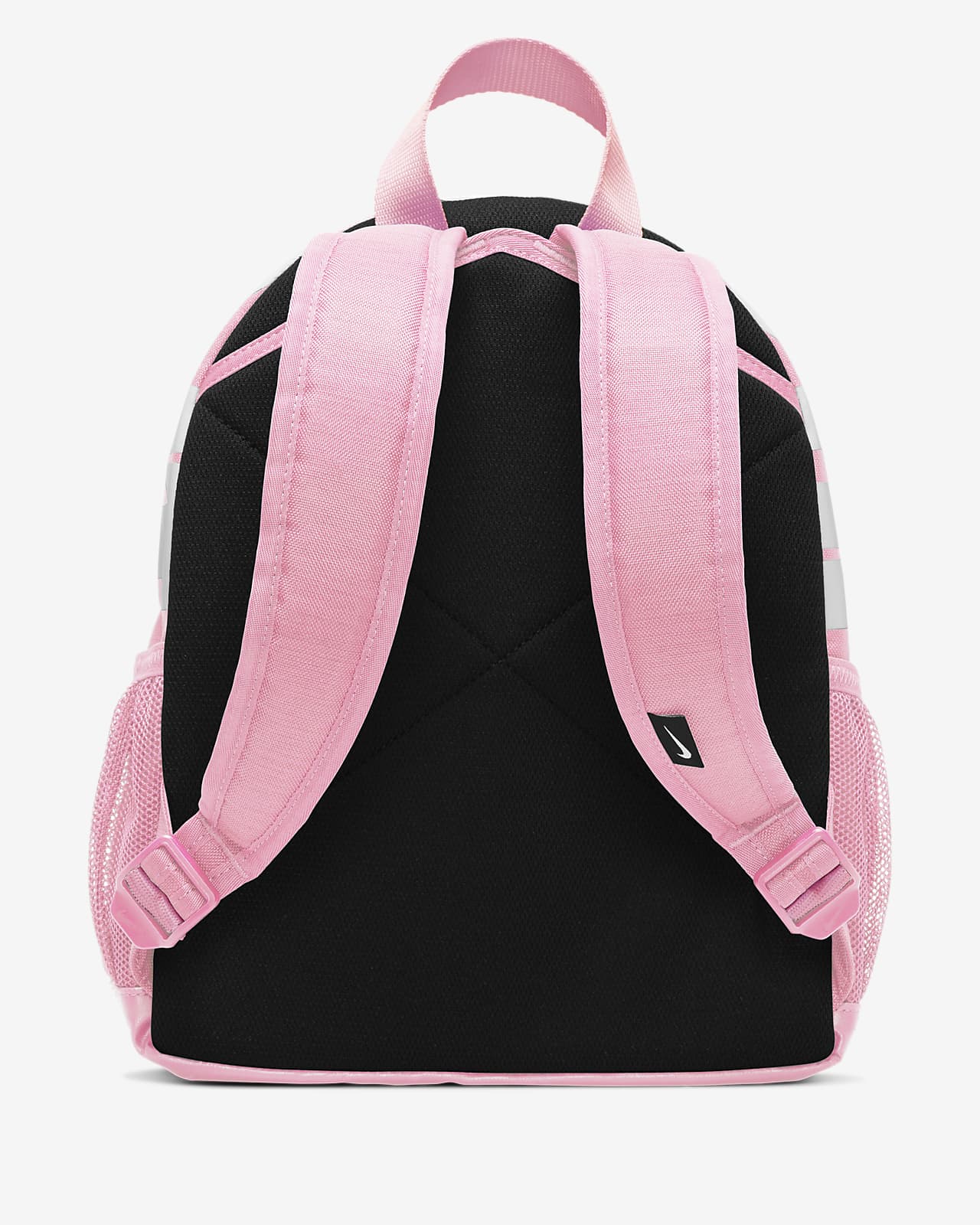 small pink nike backpack