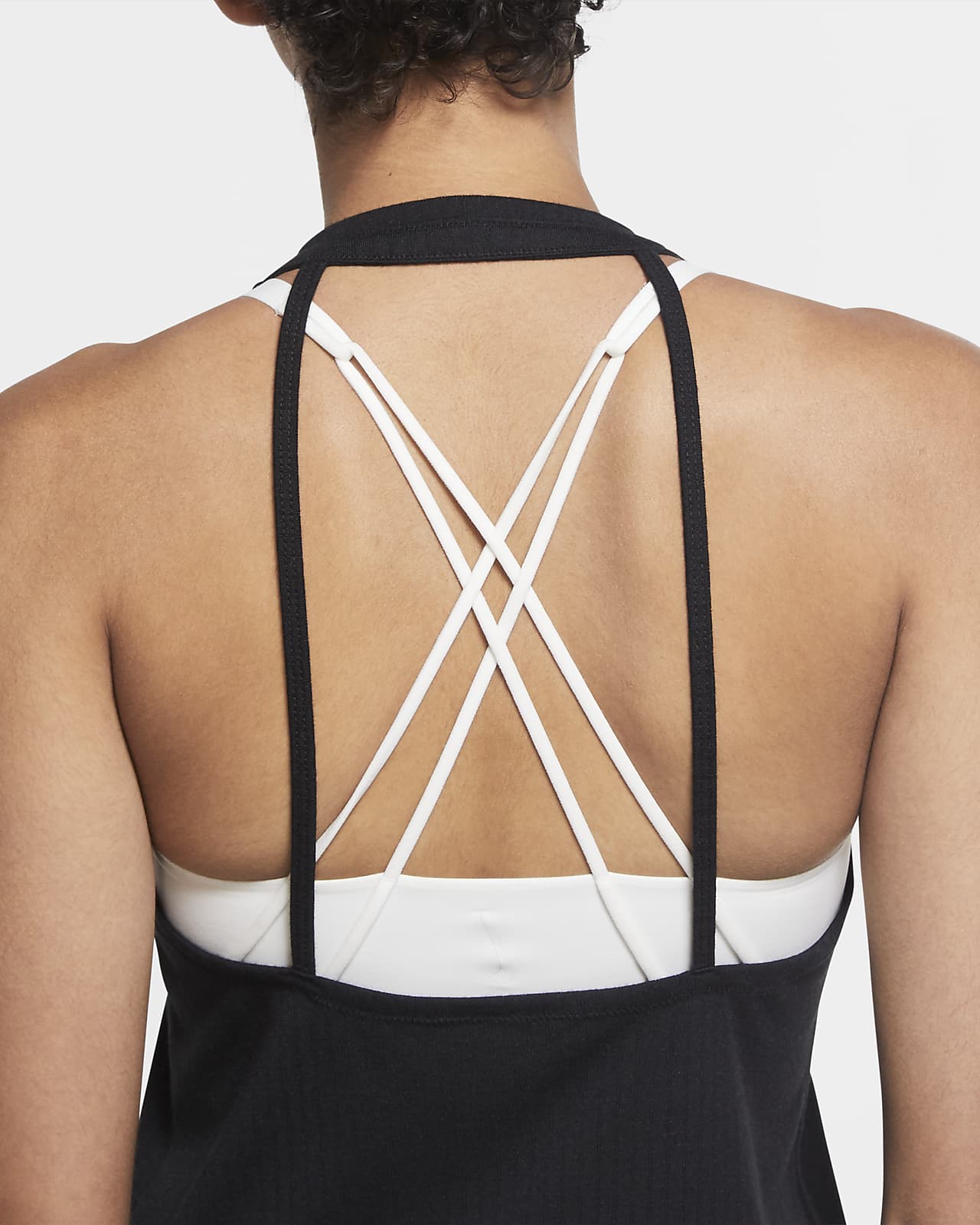nike yoga strappy tank