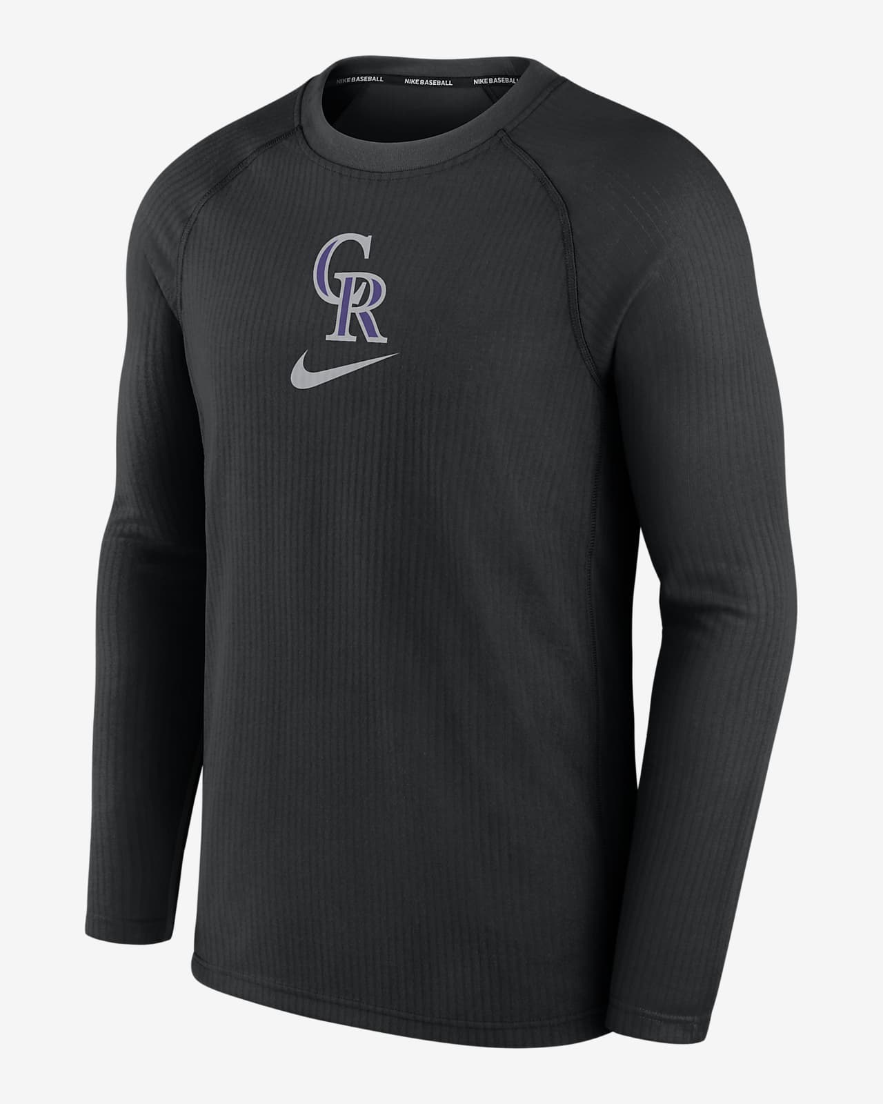 Nike Dri-FIT Game (MLB Colorado Rockies) Men's Long-Sleeve T-Shirt