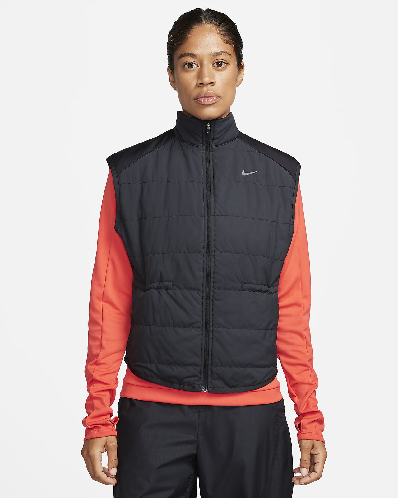 Γυναικείο αμάνικο μπουφάν για τρέξιμο Nike Therma-FIT Swift