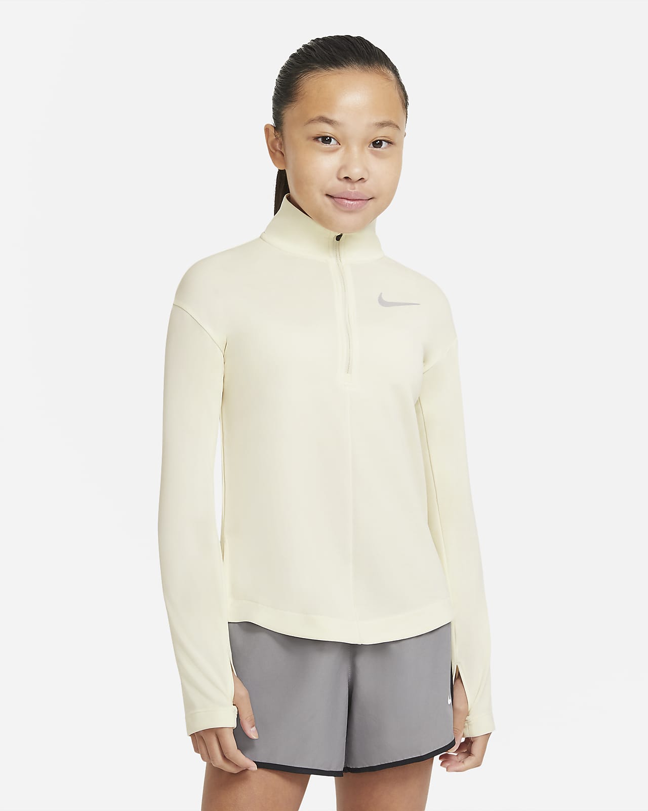 girls nike running top