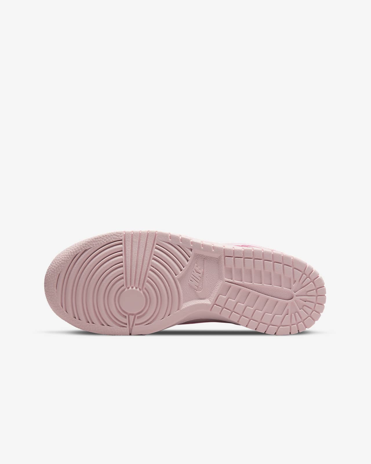 nike pink bottom shoes