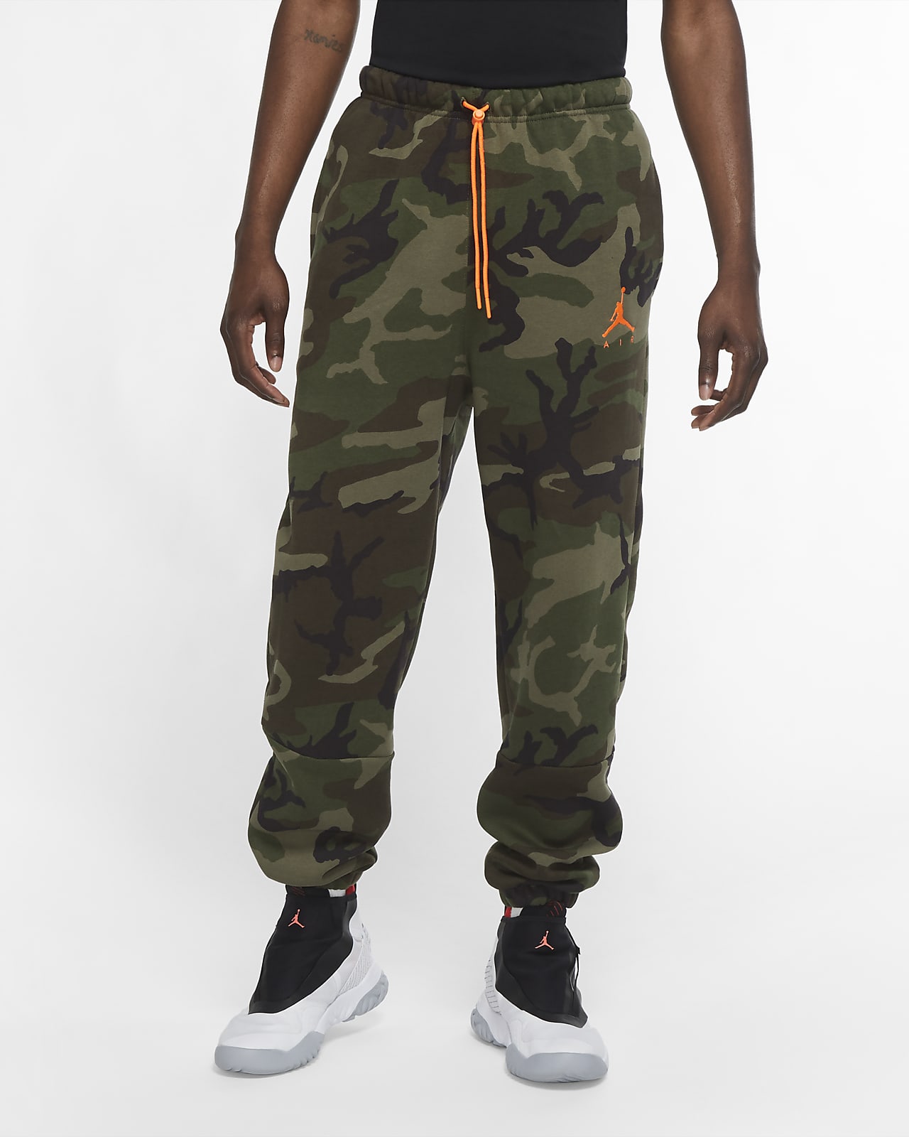 Jordan Jumpman Air fleecebukse med kamomønster til herre Jordan Jumpman Air fleecebukse med kamomønster til herre