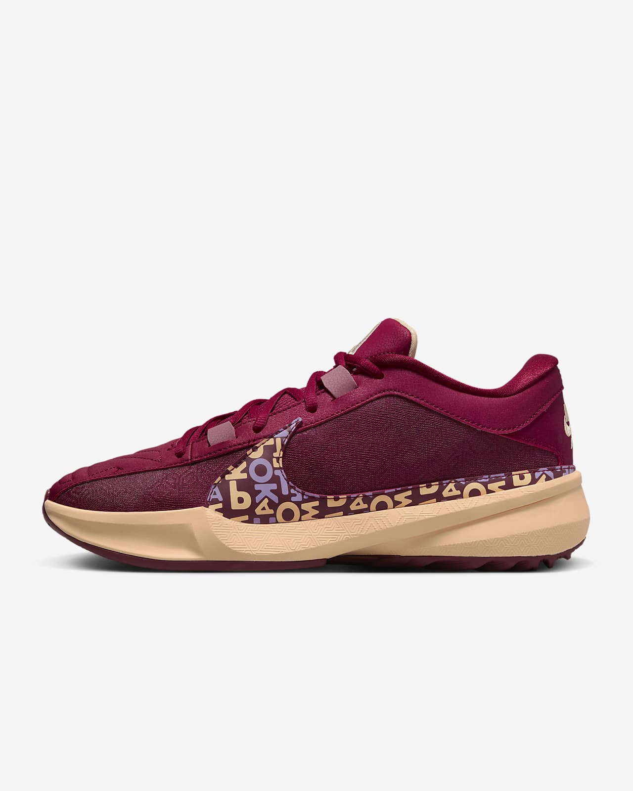 purple giannis shoes