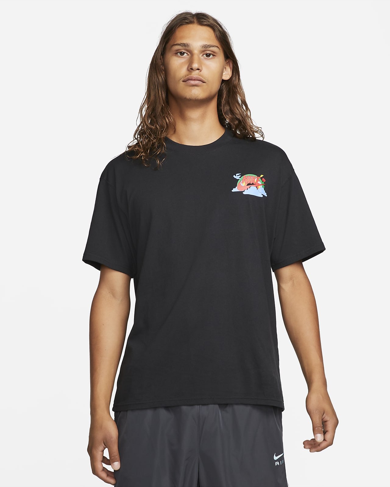 nike tee black