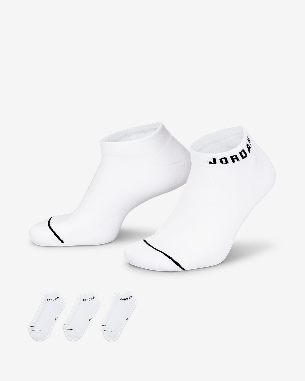 Jordan Everyday No-Show-Socken für jeden Tag (3 Paar)