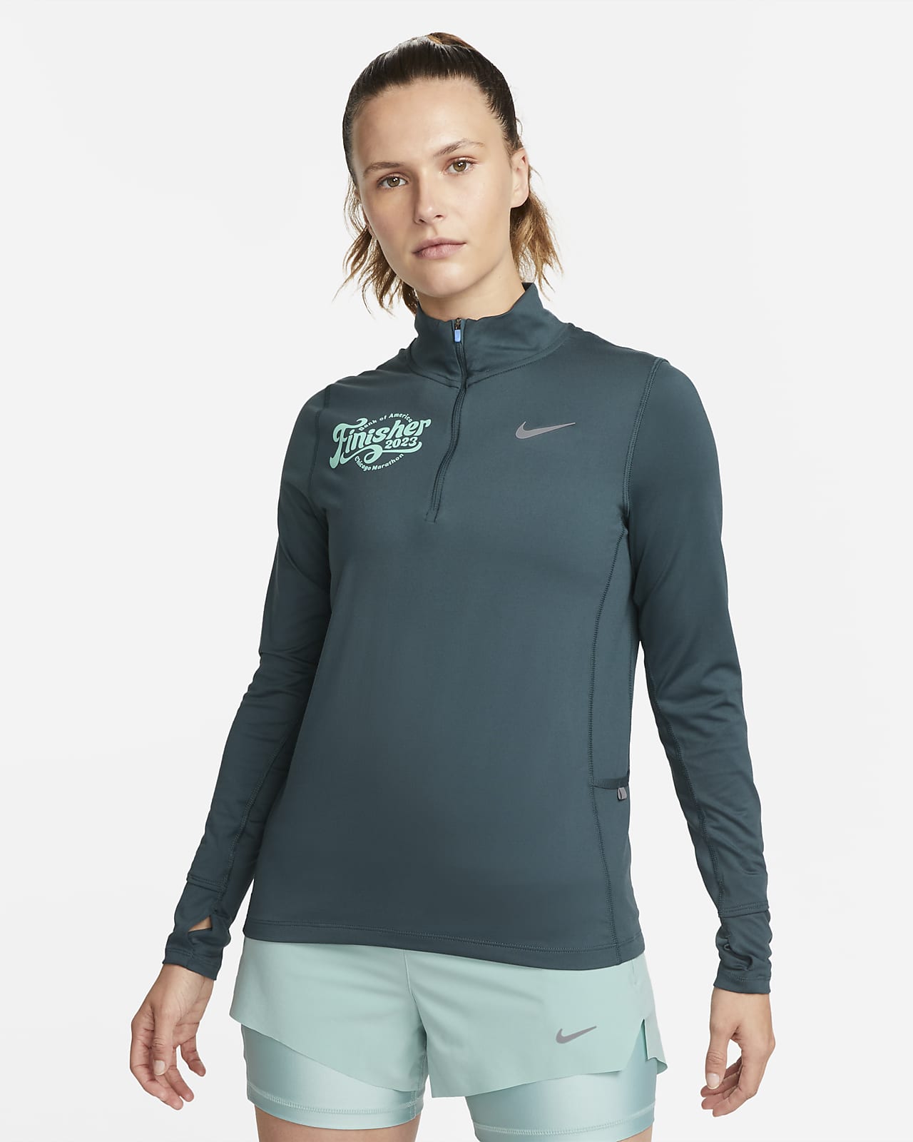 Nike Dri-FIT Element Women's 1/2-Zip Running Top