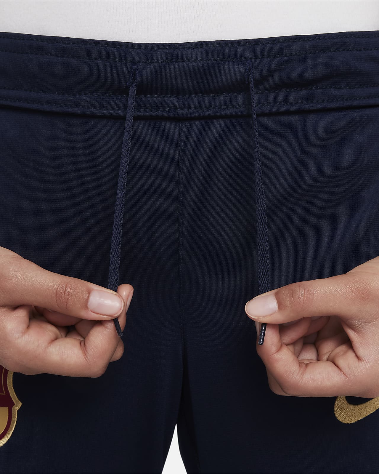FC Barcelona Strike Chándal de fútbol de tejido Knit con capucha