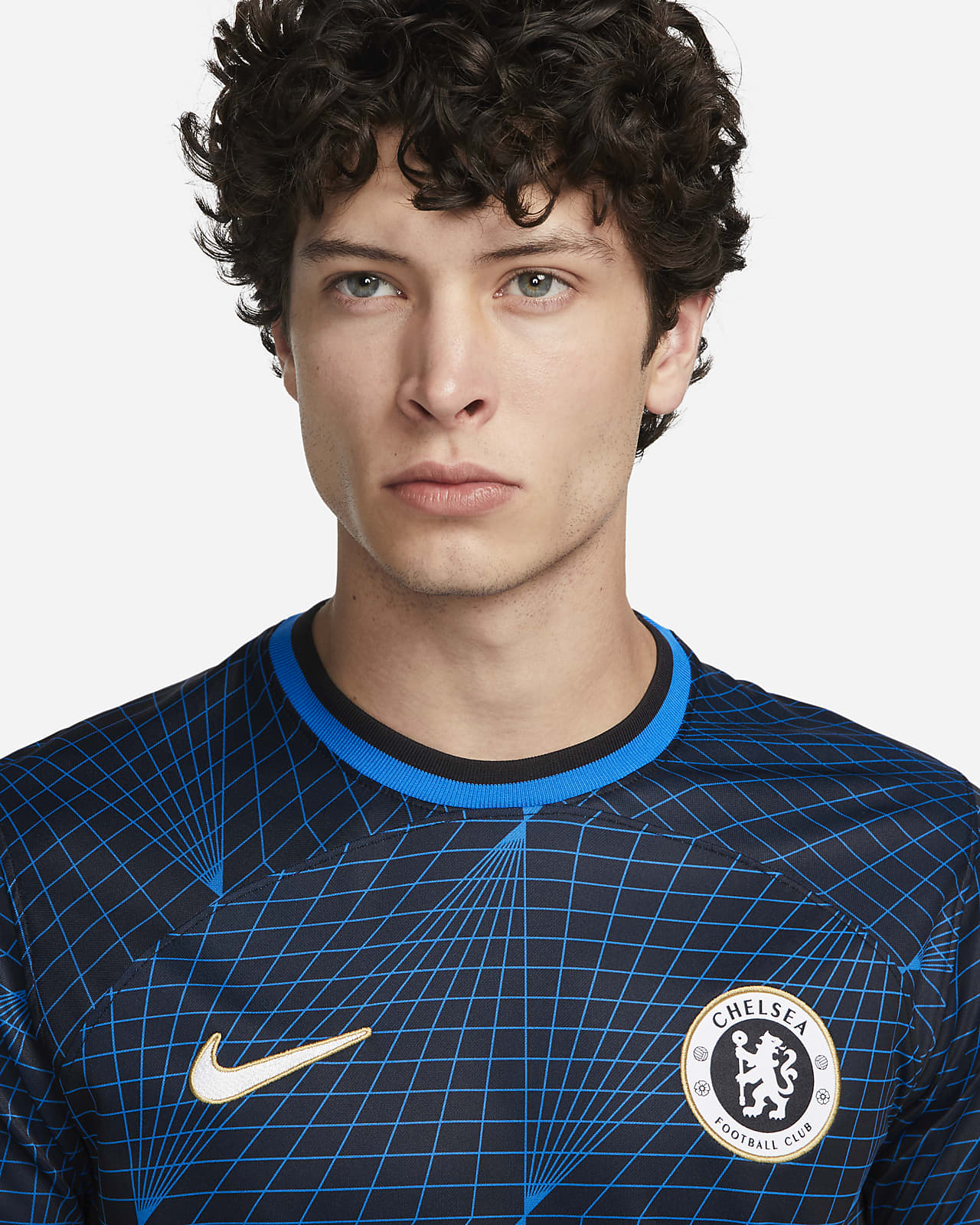 Chelsea Personalized Sec Away Long Sleeves Jersey