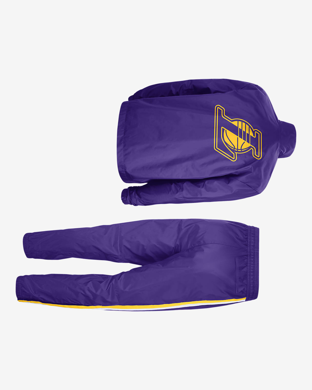 purple lakers tracksuit