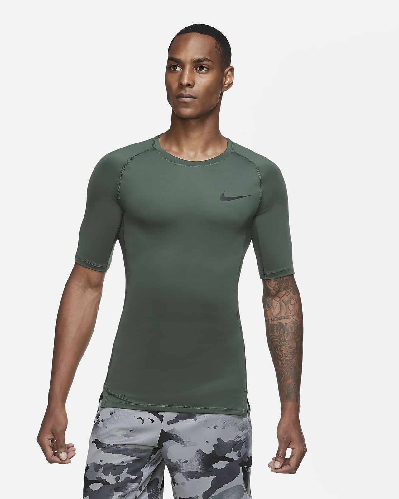 Kortärmad tröja med tajt passform Nike Pro för män Kortärmad tröja med tajt passform Nike Pro för män