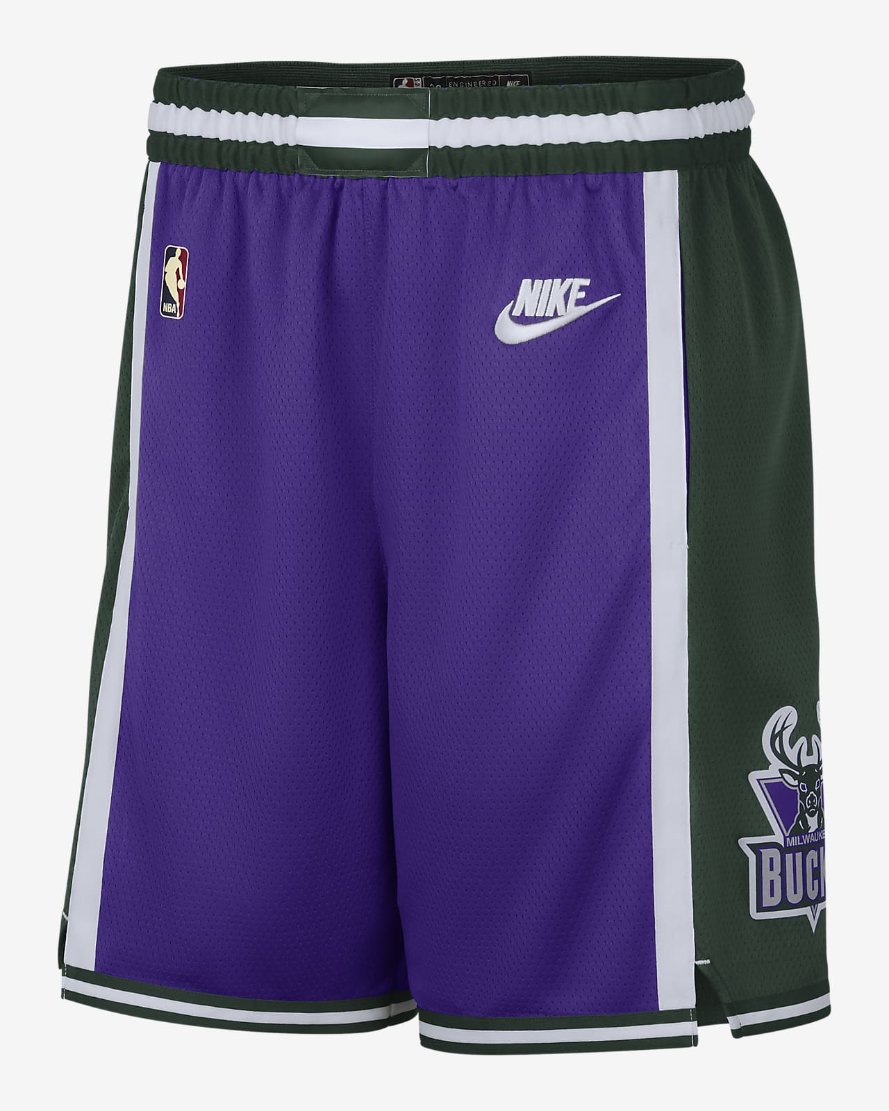 Milwaukee Bucks Nike Dri-FIT NBA Swingman-shorts til herre