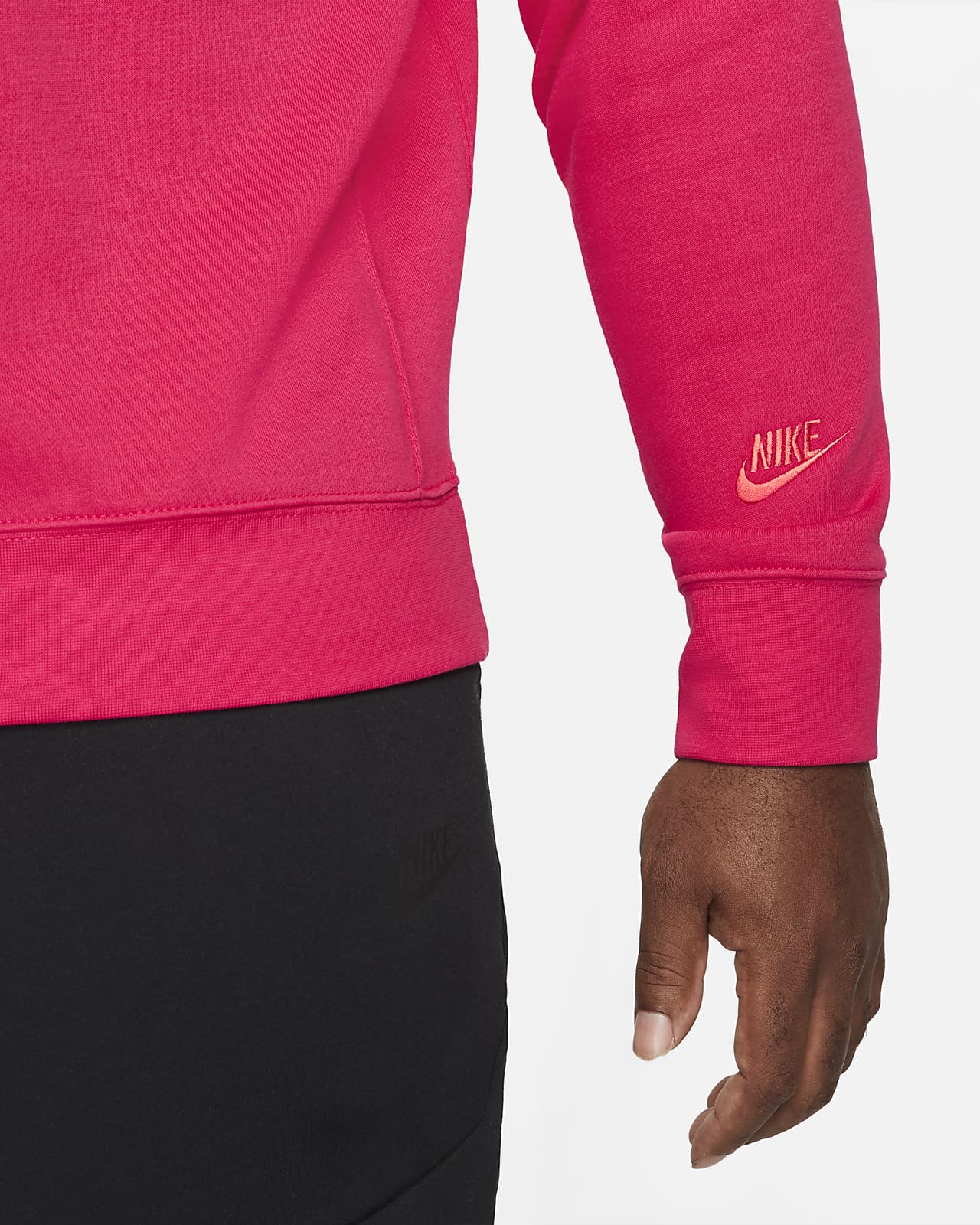 Nike Sportswear Sport Essentials+ Men's Brushed Back Crew. Nike SE