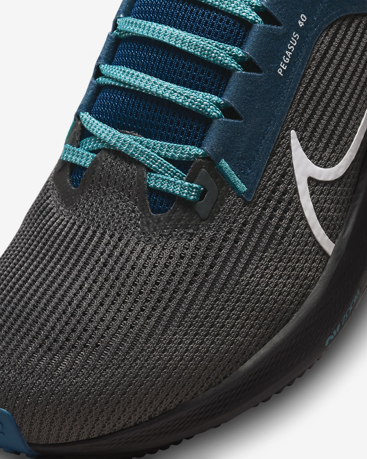 Nike Pegasus 40 (NFL Miami Dolphins) Men's Road Running Shoes.