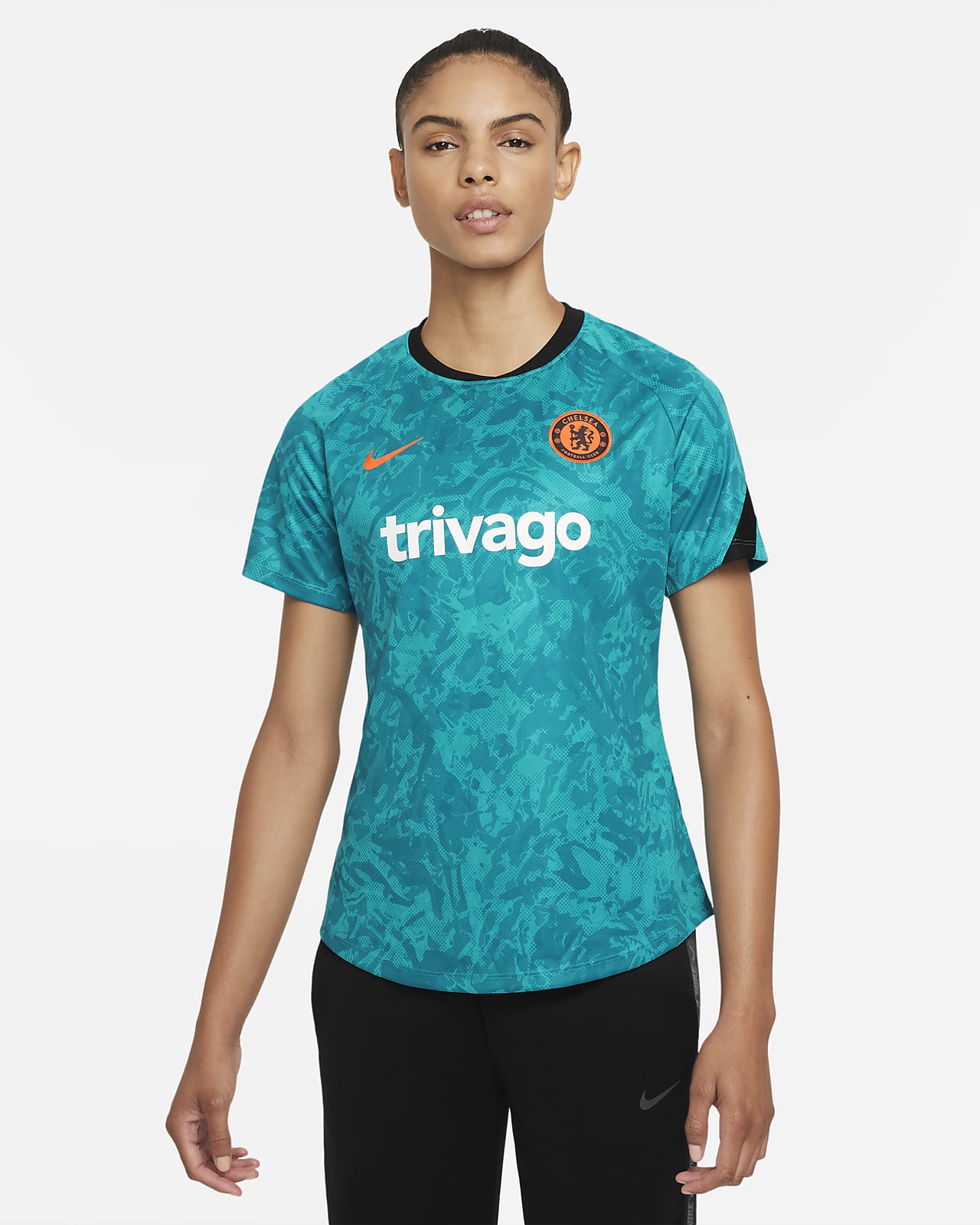Chelsea FC Camiseta de fútbol para antes del partido Nike Dri-FIT - Mujer.  Nike ES