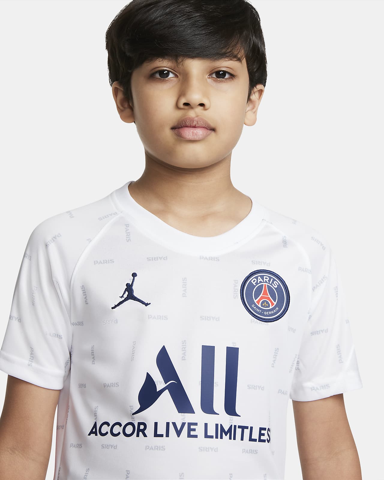Maglia da calcio prepartita Nike DriFIT Paris SaintGermain per ragazzi Quarta. Nike IT Maglia da calcio prepartita Nike DriFIT Paris SaintGermain per ragazzi Quarta. Nike IT