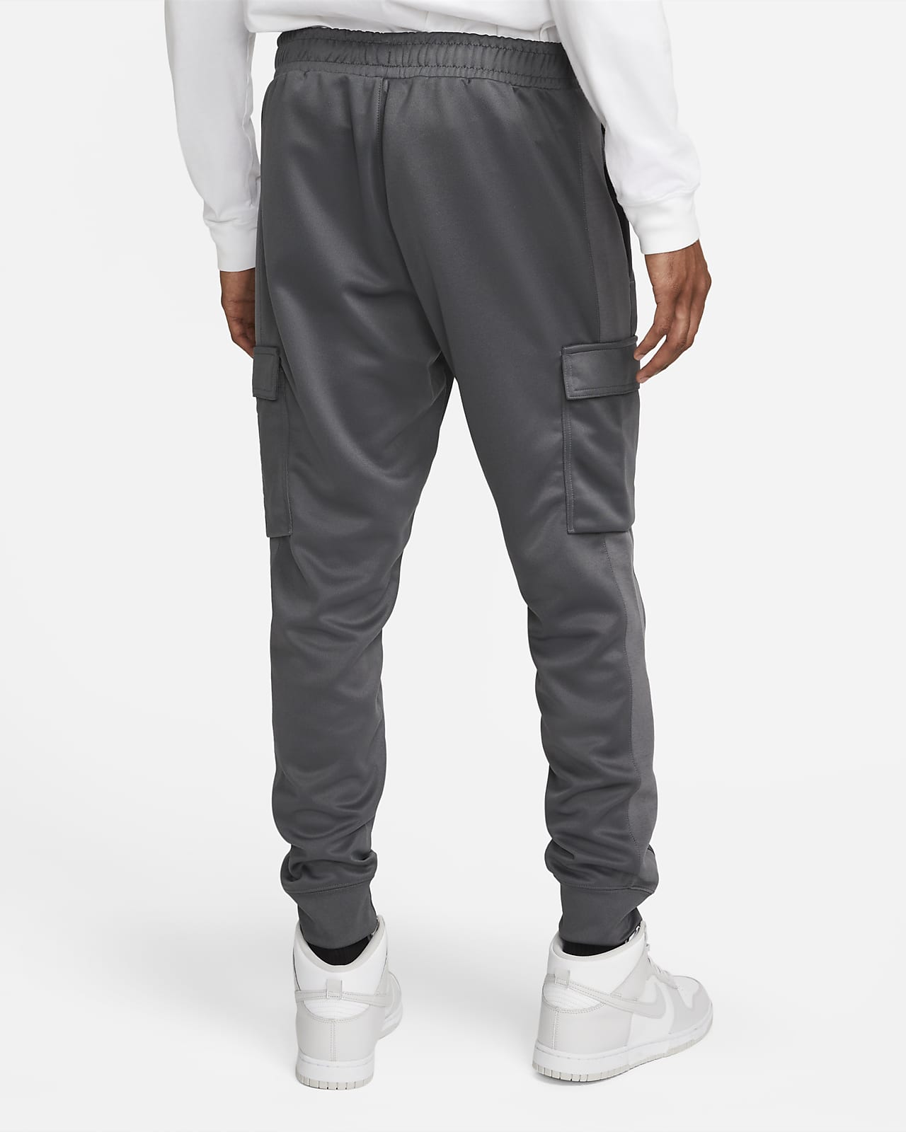 men's nike hybrid joggers grey