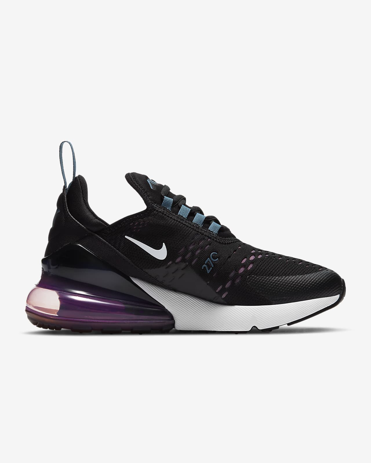 nike air force 270 pink and black