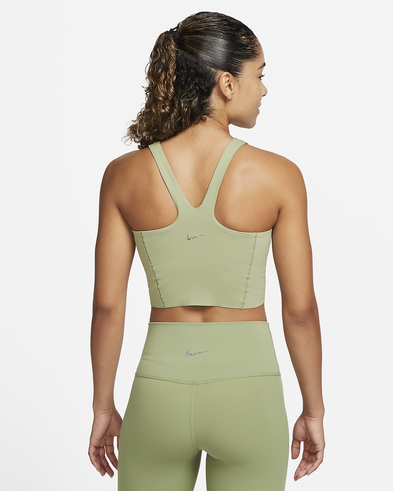 Apéndice Categoría doce Nike Yoga Dri-FIT Luxe Women's Shelf-Bra Cropped Tank. Nike AT
