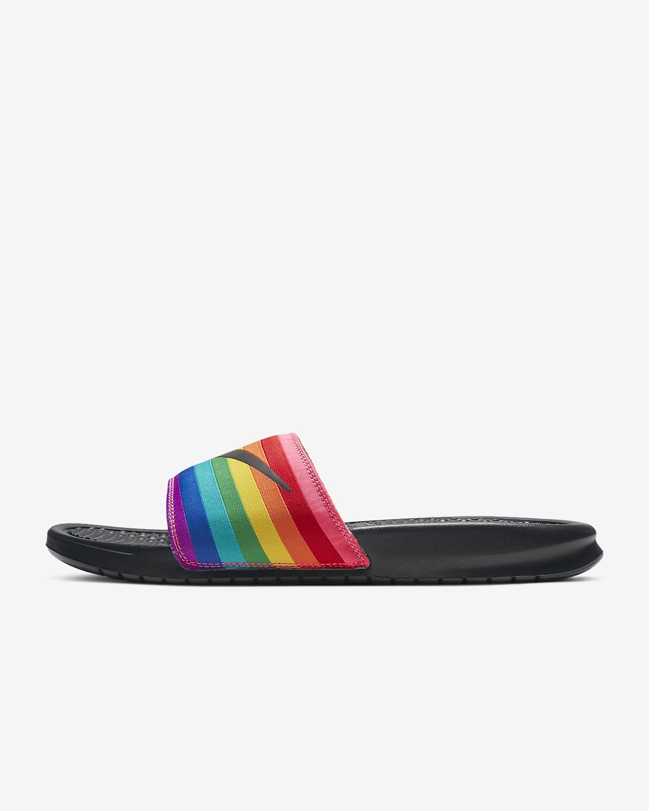 nike rainbow flip flops