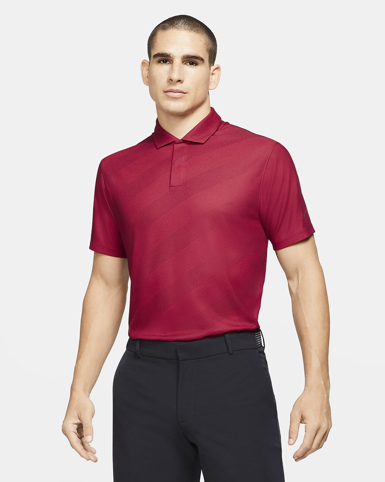 red nike polo golf