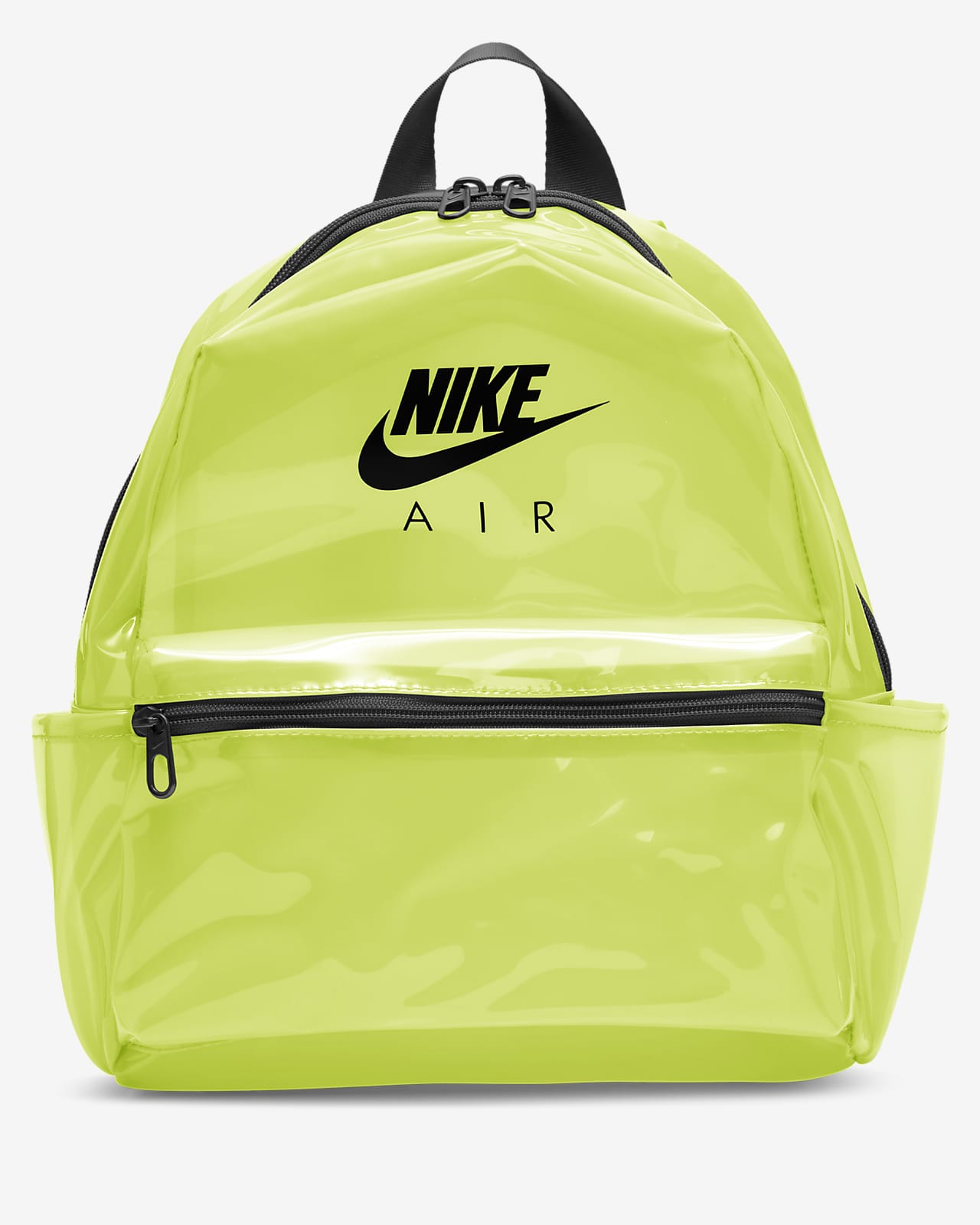 nike black just do it logo mini backpack